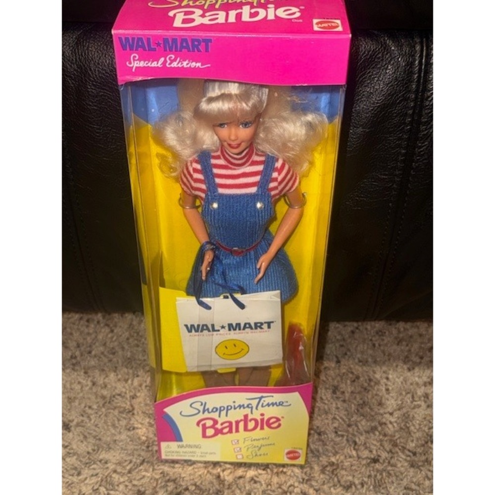 Shopping Time Barbie‎ Doll Wal-Mart Special Edition New in Box Collectible